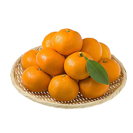 竹篮编织水果托盘