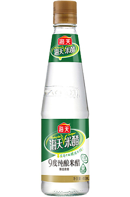 实物海天食用米醋免抠