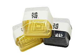 小盒子封口贴纸素材
