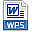 文件扩展名wps图标