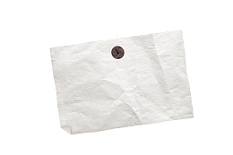 白色空白揉皱纸张