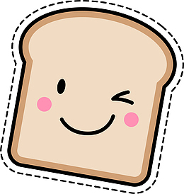 卡通手绘吐丝切片