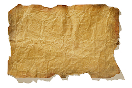 黄色揉皱的牛皮纸张