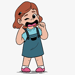 手绘张嘴卡通元素_手绘/卡通图片免费下载_手绘/卡通素材_觅元素