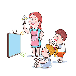 看电视的人