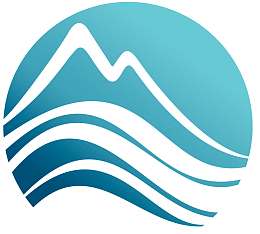 山脉logo矢量素材图