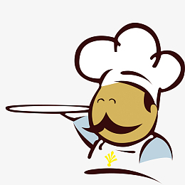 卡通q版烘焙师头像