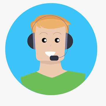 客服人员头像标签设计