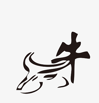 卡通手绘装饰十二生肖简笔画头像