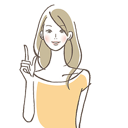 手绘的卡通头像美女