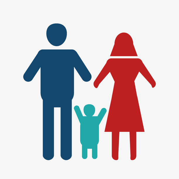 彩色家庭素材免费下载_觅元素