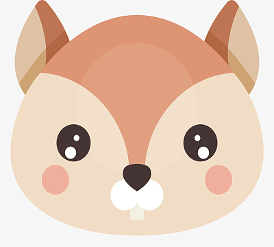 小兔子头像(732x739)png矢量可爱卡通兔头(2500x2500)aipng兔子头像