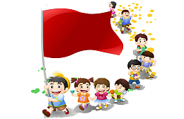 卡通装饰人物介绍海报设计