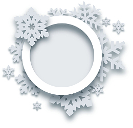 雪花圆圈标志