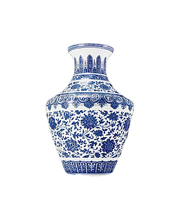 花瓶精致缠枝莲纹
