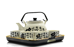 一套复古茶具