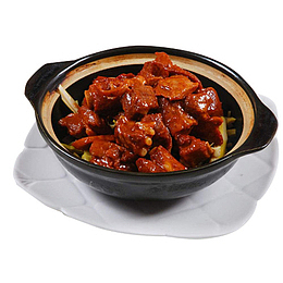 家常炒菜香辣排骨
