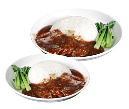 黑椒鸡扒饭双人份