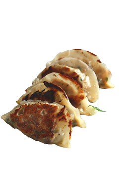 煎饺子矢量