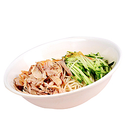 大碗鸡丝凉面食品餐饮