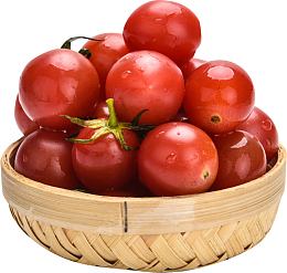 篮子里的圣女果