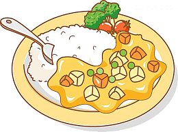 手绘食物