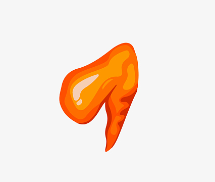 卤鸡翅psdjpg创新美味鸡翅美食海报png麻辣鸡翅尖psdjpg美食节大气