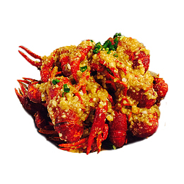 美味蒜蓉龙虾
