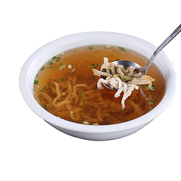 榨菜肉丝汤食品餐饮