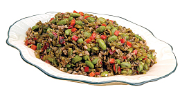 雪菜毛豆炒肉沫