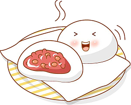 卡通豆沙包