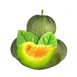 一碟青色的香瓜设计