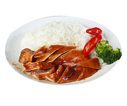 辣椒猪耳饭