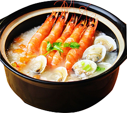 营养海鲜粥