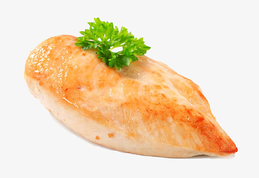 简单食物烤鸡胸肉免扣