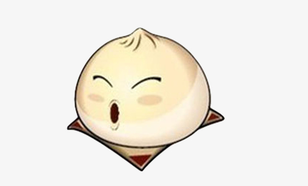 手绘卡通包子