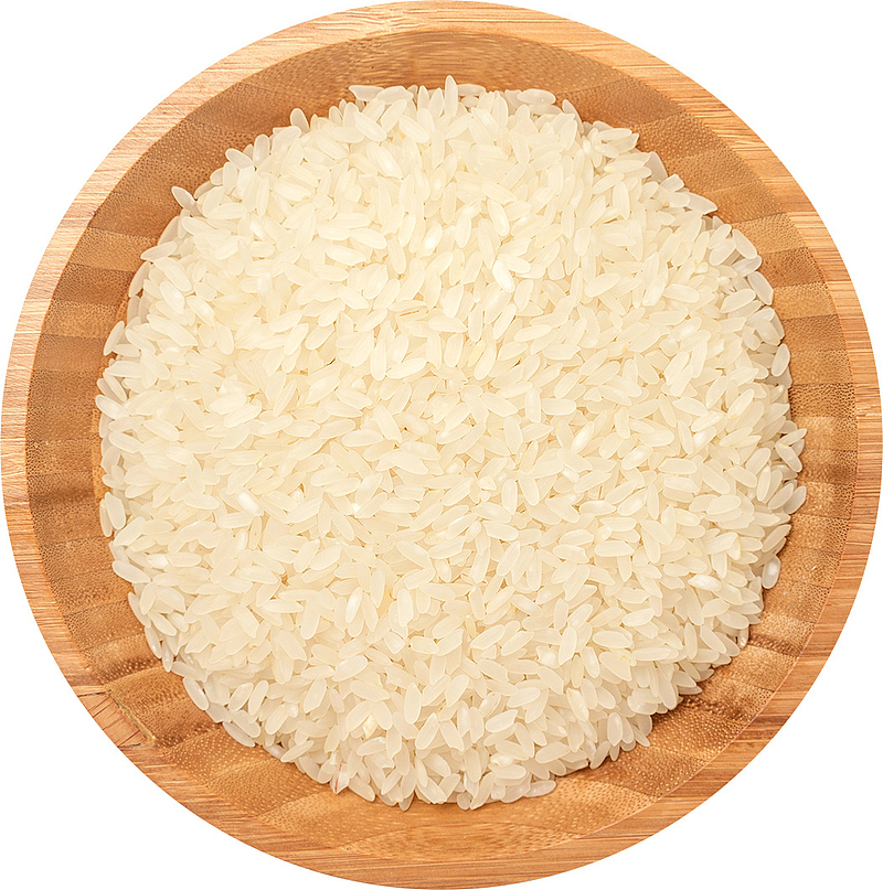 产品实物食物大米米粒