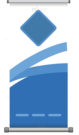 招聘易拉宝设计素材