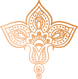 底纹异域装饰花纹