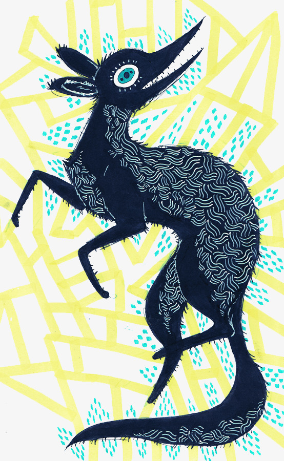 手绘复古狐狸图案免抠素材免费下载_觅元素51yuansu.com