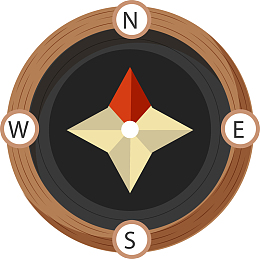 传统精致命运时钟免抠png图案