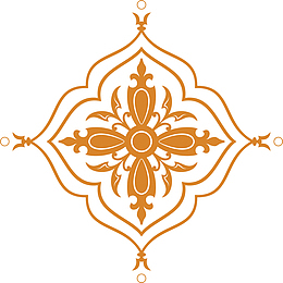 花型异域装饰花纹