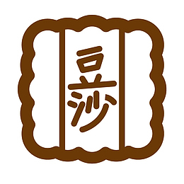 方形豆沙月饼图案