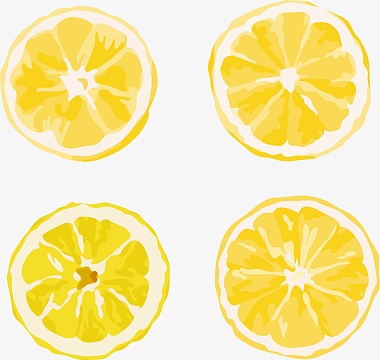 切开的柠檬