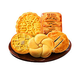 广式月饼设计素材