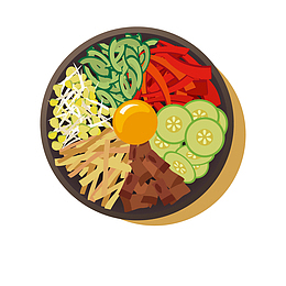 美味的石锅拌饭设计