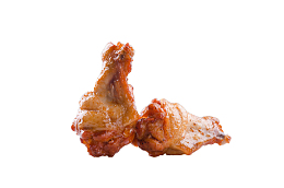 黄色诱人烤鸡小腿