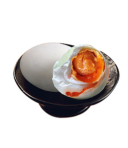 白色出油咸鸭蛋黄