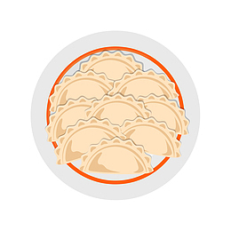 一盘饺子