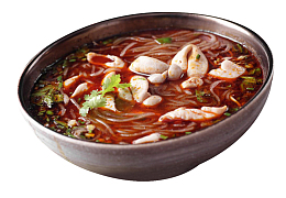 香辣肥肠粉营养食物